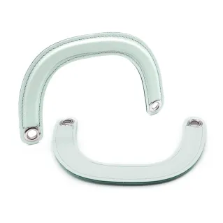 Dior Eco-Leather Reinforced Handles with Holes 2 pcs Tiffany