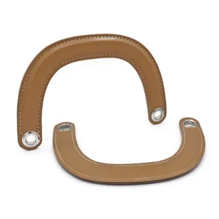 Asas Dior de Ecopiel Reforzadas con Agujeros 2 pz Beige