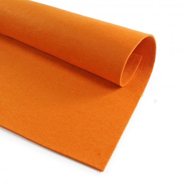 Foglio in feltro per borse decorazioni e creazioni fai da te Carota
