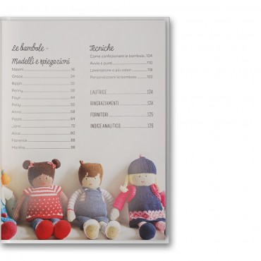 Libro Bambole a maglia ai ferri