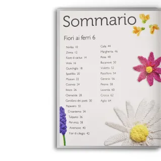 Libro Flores a crochet y a dos agujas | Tessiland
