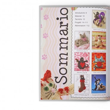 Libro Gatti e gattini a maglia ai ferri