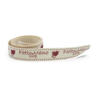 Étiquette Handmade Faite à la Main 100% | Tessiland
