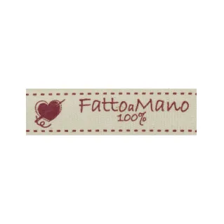 Étiquette Handmade Faite à la Main 100% | Tessiland