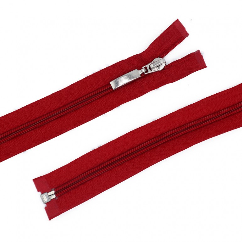 Lampo Zip divisibile 68cm Rosso
