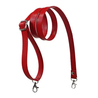 Bandolera de ecopiel Old Style ajustable para bolsas de bricolaje Rosso