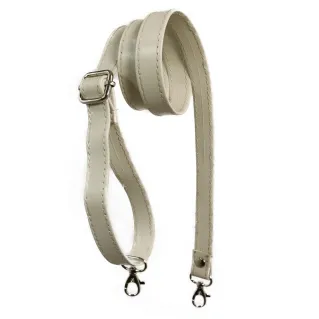 Old Style Faux Leather Adjustable Shoulder Strap for DIY Bags Panna