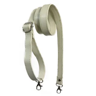 Old Style Faux Leather Adjustable Shoulder Strap for DIY Bags Avorio