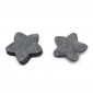 Pannolenci 3 D Stelle Grigio 7cm