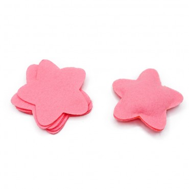 Applicazioni in pannolenci 3D taglio laser per decorazioni handmade Rosa