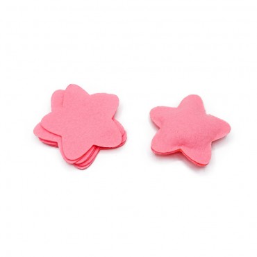 Pannolenci 3 D Stelle Rosa 5cm