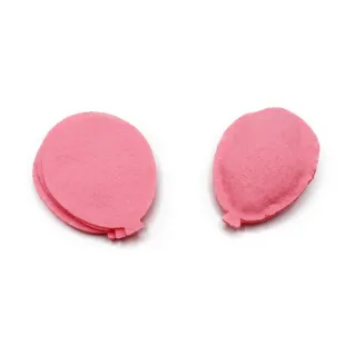 3D Felt Applications Laser Cut for Handmade Decorations Pink