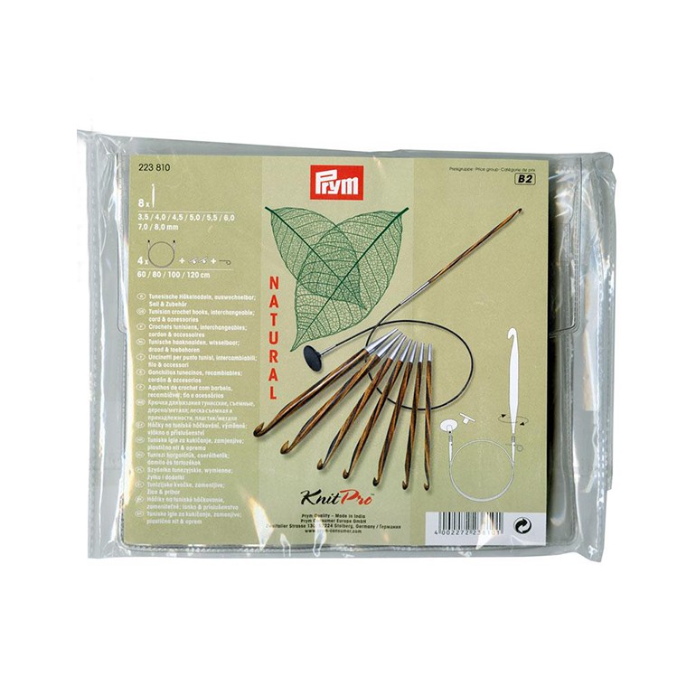 P-223810-Knit Pro Set-Tunisian hook set - interchangeable