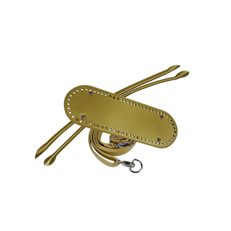 Set Borsa Chloe SmartTop similpelle dettagli metallici argento