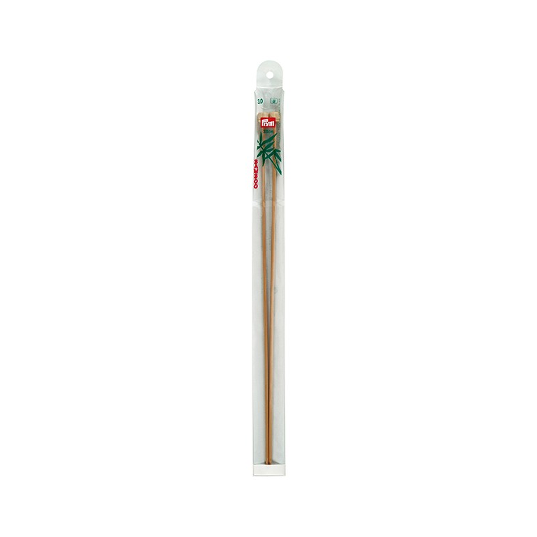 P-221113-Single-pointed knitting needles-Bamboo-N.3