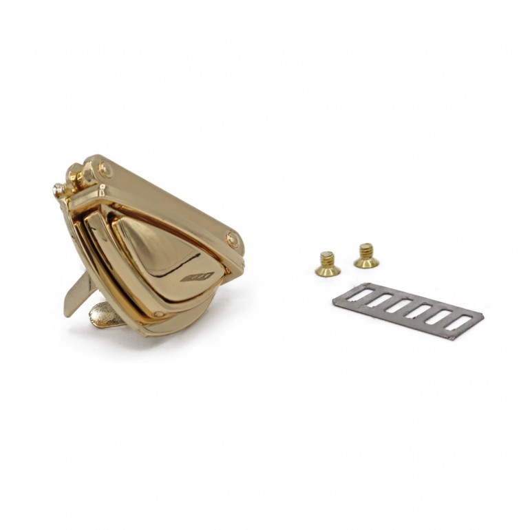 Button closure Brand Gold