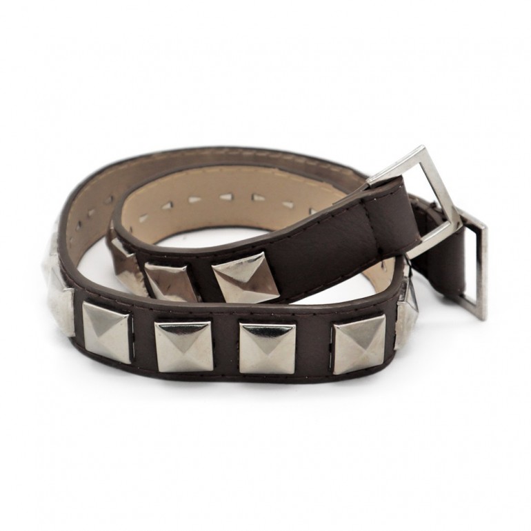 MA133-Asa de hombro con tachas-Marrone