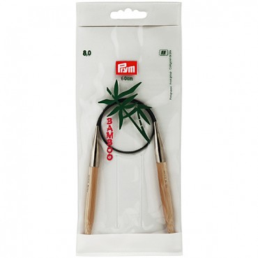 Ferri Circolari Bamboo Prym 8 cm60 - P-221552