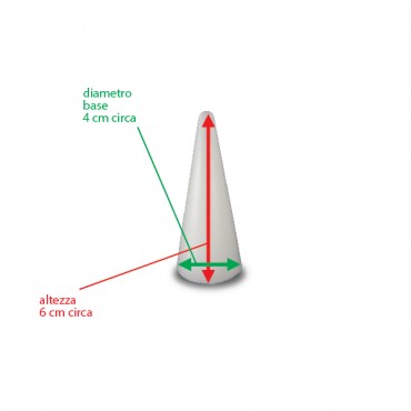 Sp114-Cono 6cm-1pz