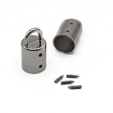 Campanella occhiello fisso Argento 2pz