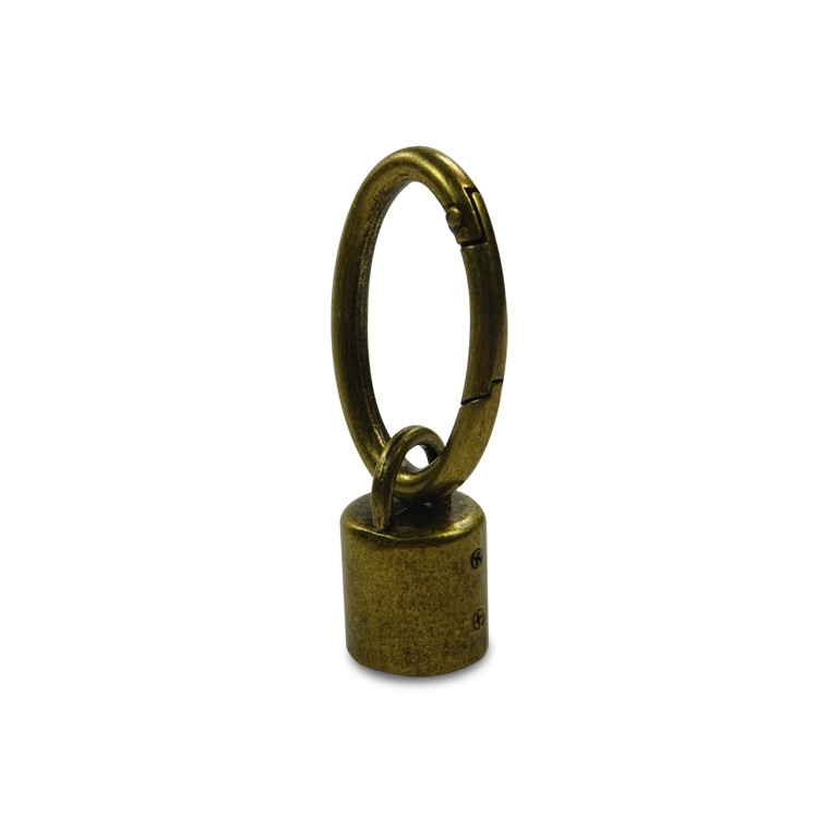 MA206-Snap hook-Drop-Bronze-1 pc