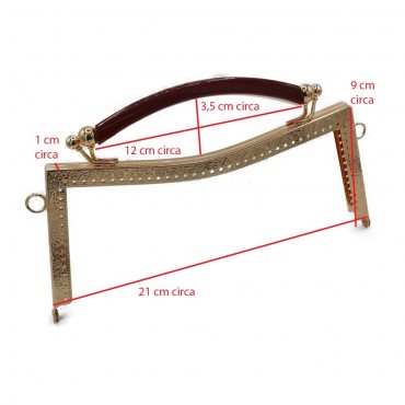 Clic Clac Bones cm 21 x 9 Oro Rosa