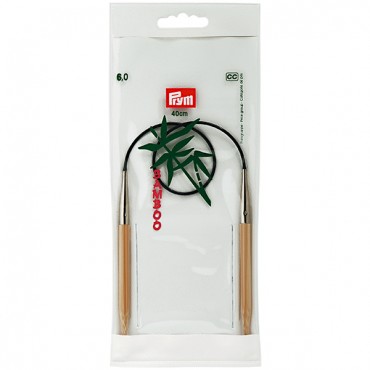 P-221530-Agujas Circulares-Madera natural-N.6-cm40