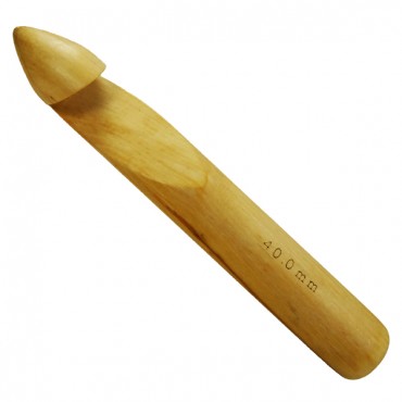N140-Crochet Hook - Wooden -N.40