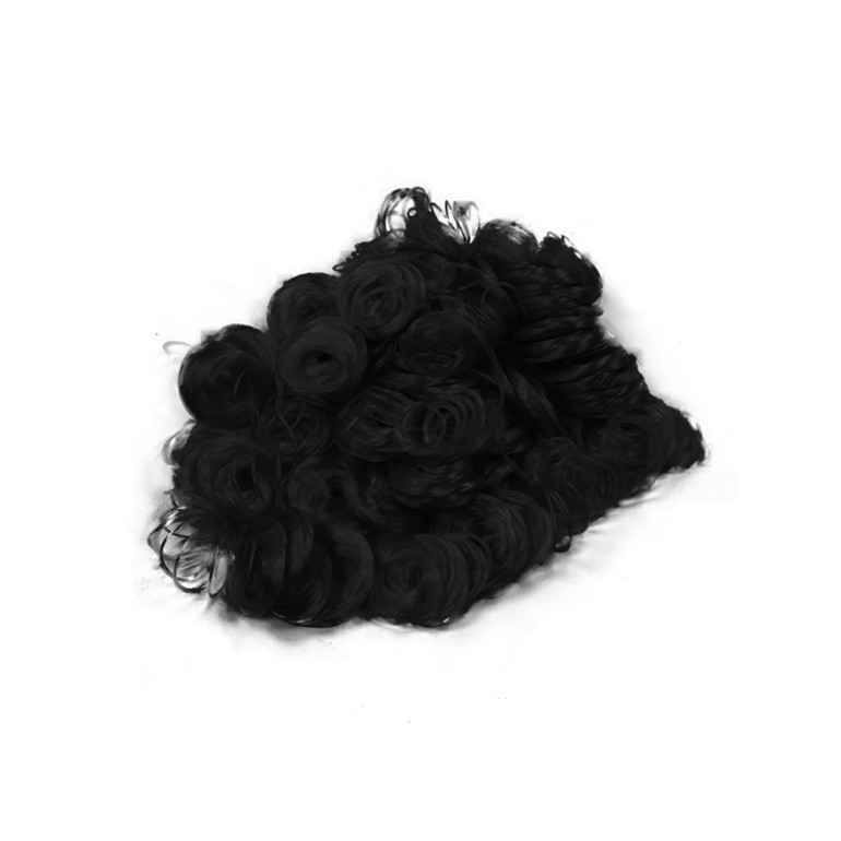 Parrucca Amigurumi Nero