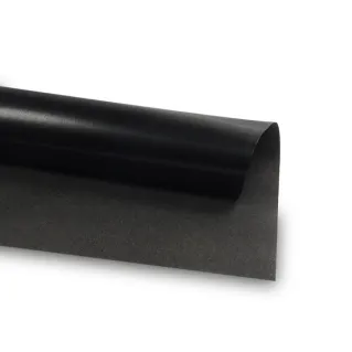 Termoendurecedor efecto ecopiel para refuerzo de bolsas Negro