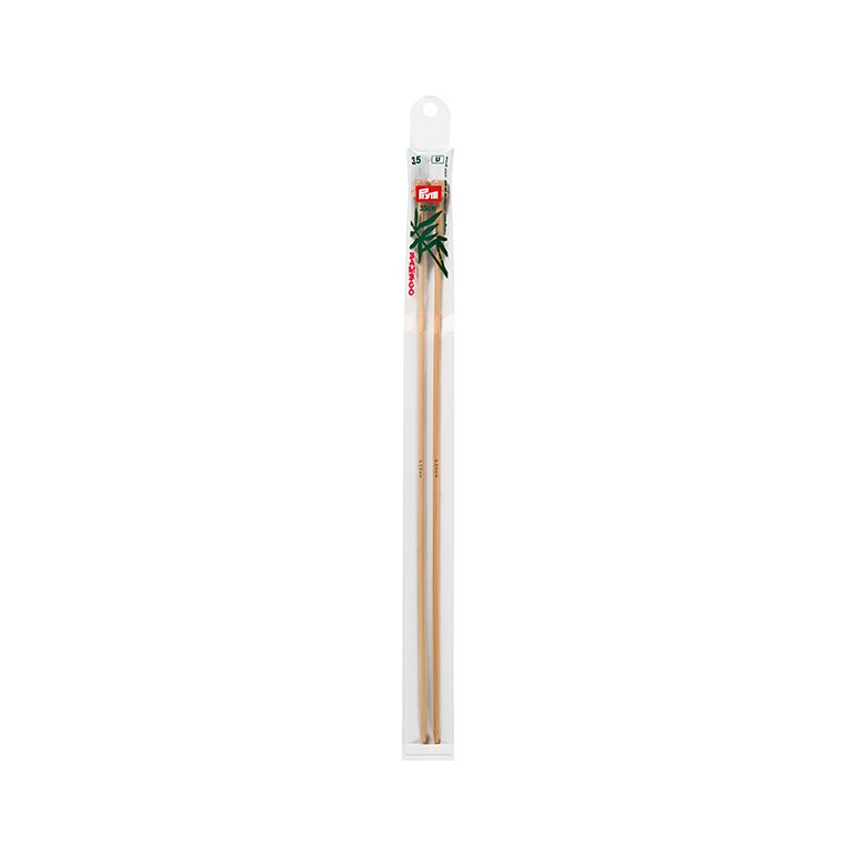P-221114-Single-pointed knitting needles-Bamboo-N.3.5