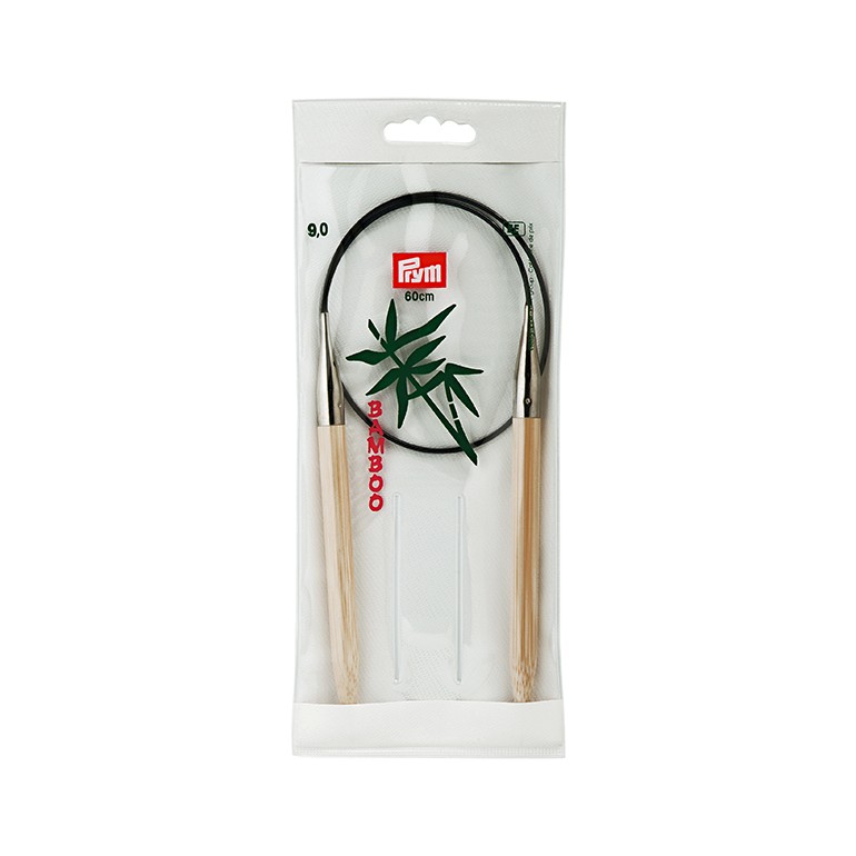P-221553-Circular knitting needles-Bamboo-N.9-60 cm