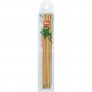 P-221215-Double-pointed knitting needles-bamboo-20 cm-N.4.5