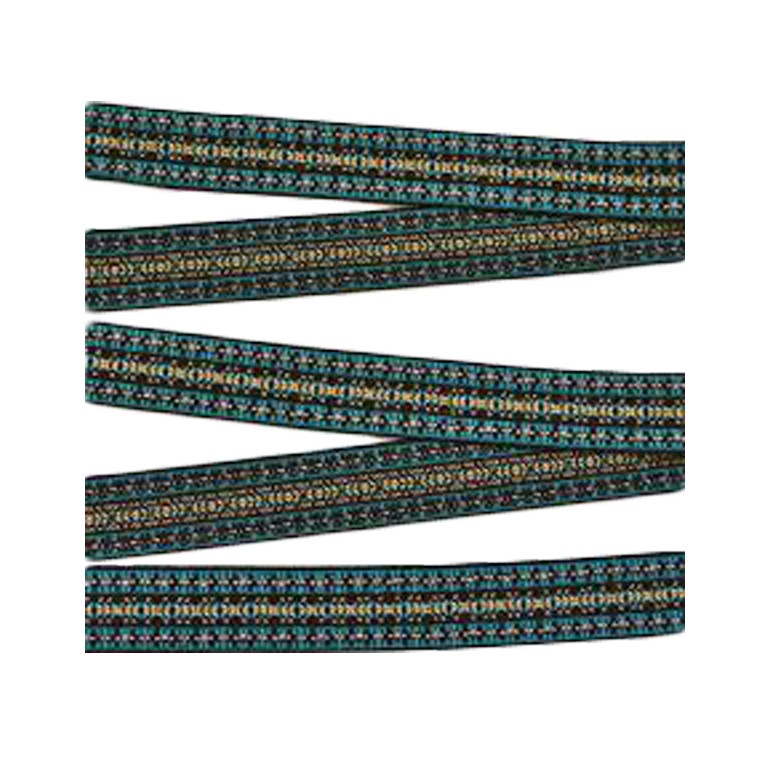 Elastico Design Turchese 1mt - P-957457