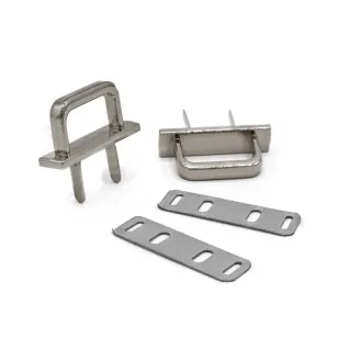 Puentes Arco para bolsos con aletas Argento