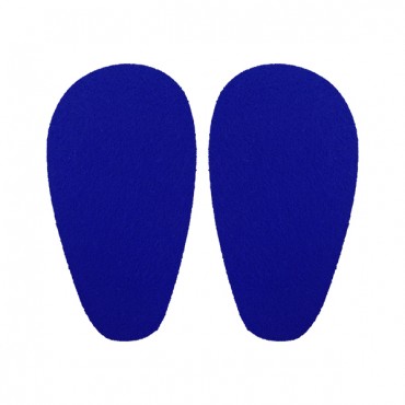 Suole in feltro per babbucce Bimbo base 3mm facili da cucire Blu