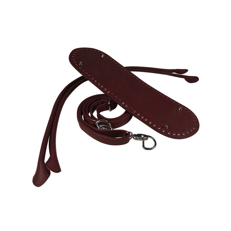 Set Borsa Chloe MaxiTop similpelle dettagli metallici argento