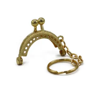 Metal Click Clack Keychain Oro