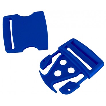 Side release buckle-Blue