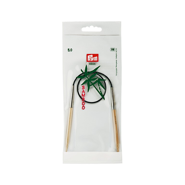 Ferri Circolari Bamboo Prym 5 cm40 - P-221528