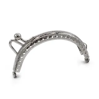 Chic Arch Clasp for Coin Purse Argento
