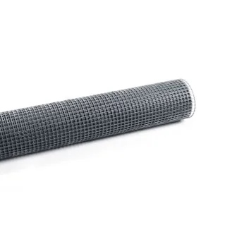 Plastic Mesh 50x100cm Reinforcement for Bags Gray