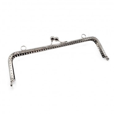 Clic clac for purse 20x8 Silver