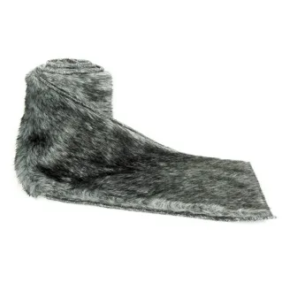 Eco friendly Fur with Internal Jersey 150cm Gray