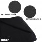 Tissu Maille Large Noir Hivernal | Tessiland