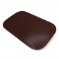 Eco Leather Bag Bottom 28x18 with Rounded Corner Brown | Tessiland