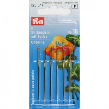 Aiguilles à Laine avec pointe 16 | Tessiland