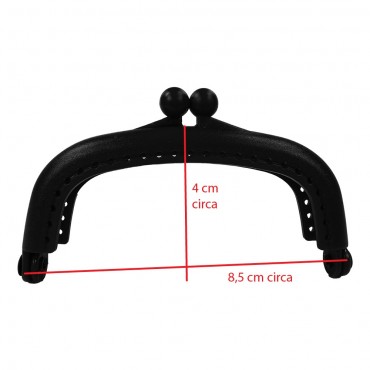 Clic clac Modern cm 8,5x4 Noir