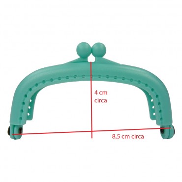 Boquilla para bolso Modern cm 8,5x4 Tiffany