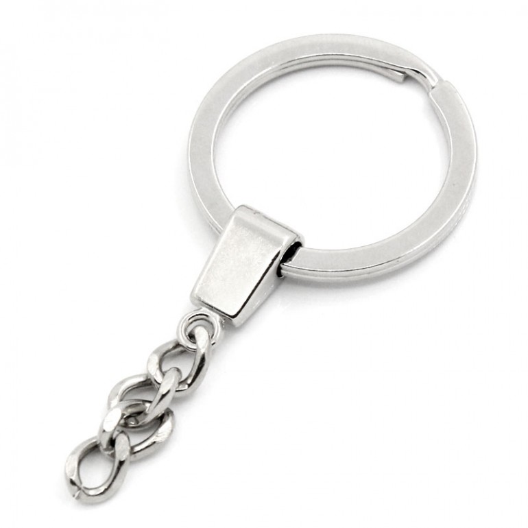 Silver Keychain Ring | Tessiland
